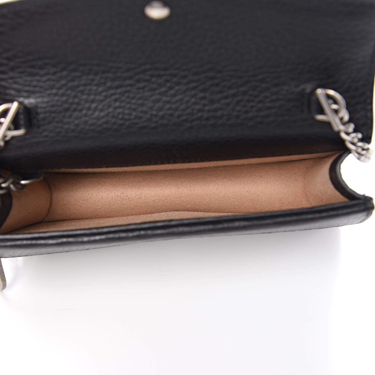 Gucci Calfskin Super Mini Dionysus Shoulder Bag Black 5 of 9