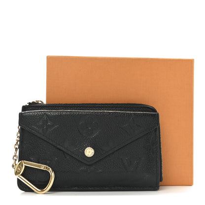 Louis Vuitton Empreinte Recto Verso Card Holder Black 7 of 7