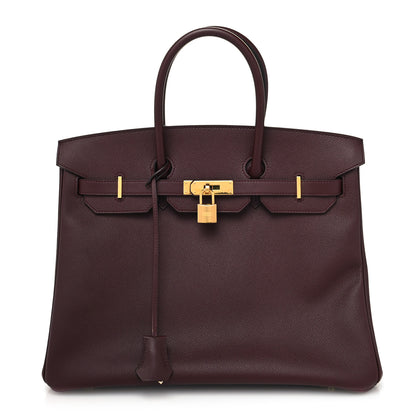 Hermes Epsom Birkin 35 Bordeaux 1 of 11