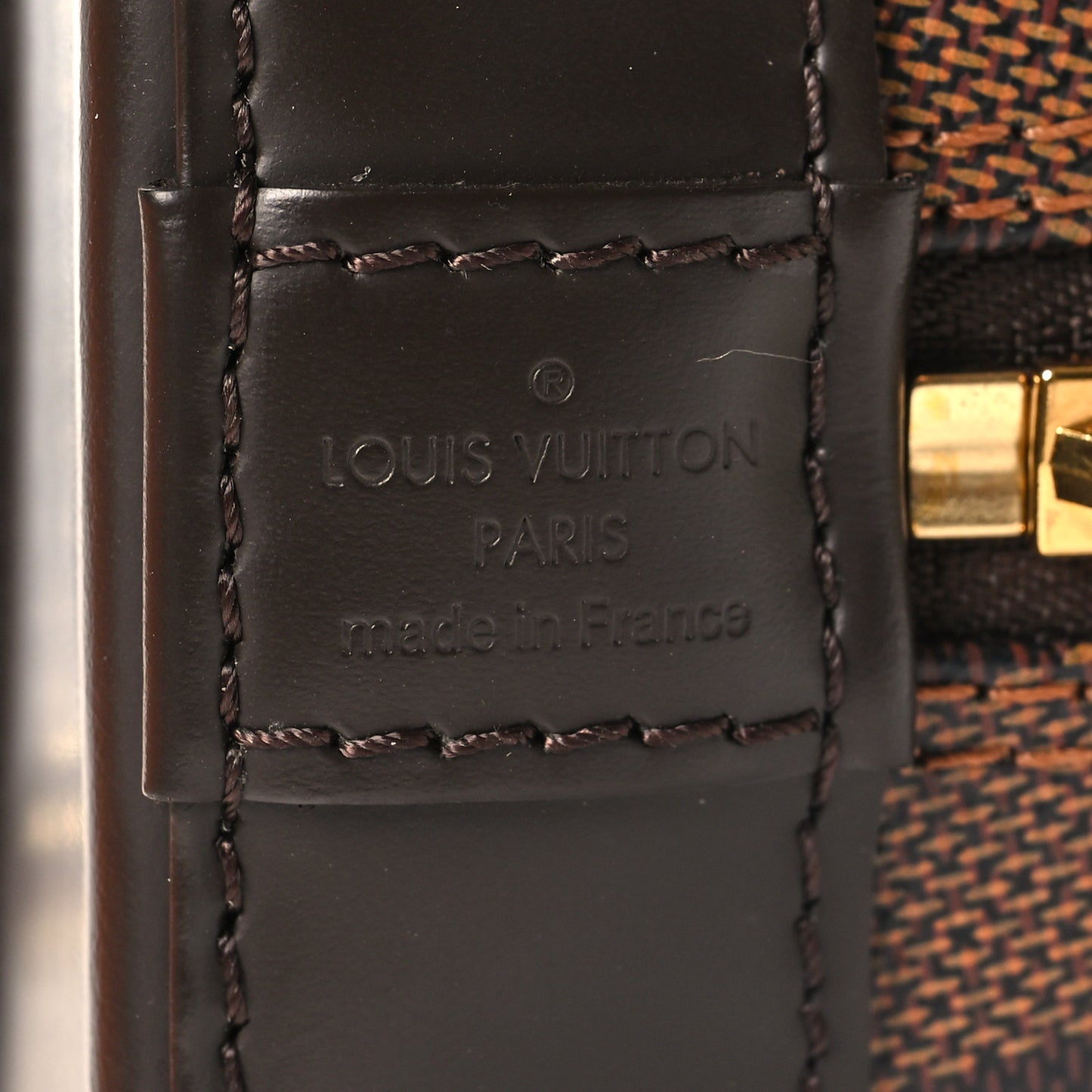 Damier Ebene Alma BB