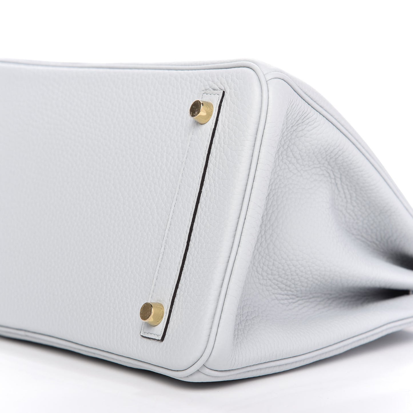 Taurillon Clemence Birkin 30 Bleu Pale