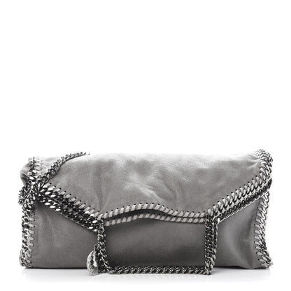 Stella McCartney Shaggy Deer Falabella Fold Over Tote Grey 1 of 11
