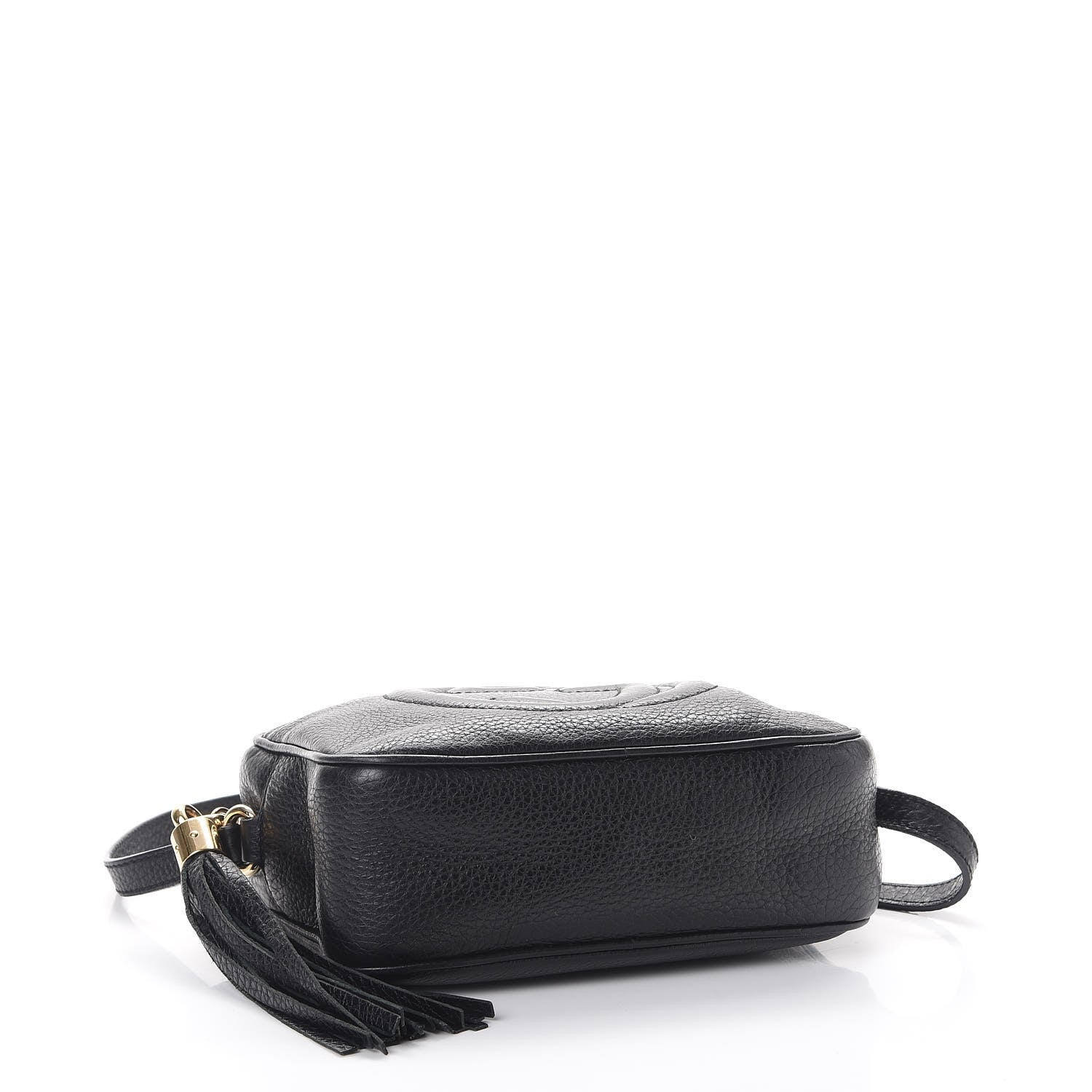 Gucci Pebbled Calfskin Small Soho Disco Bag Black 4 of 11