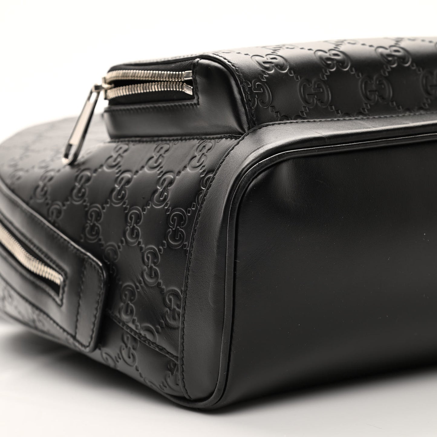 Guccissima Signature Small Day Backpack Black