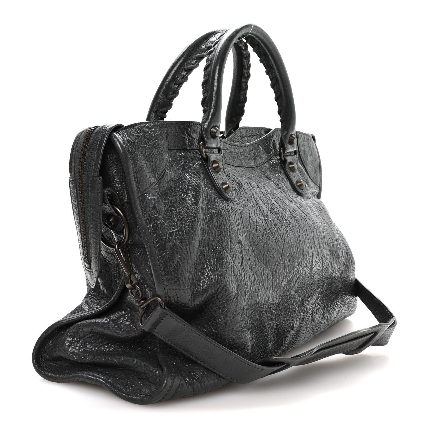 Balenciaga Agneau Classic Hardware City Gris Fossile 4 of 12