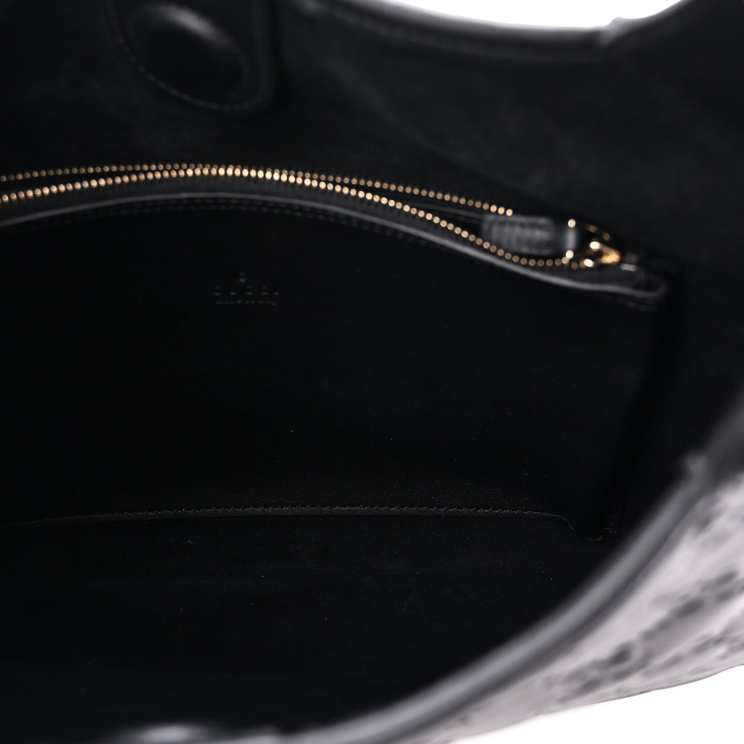 Gucci GG Calfskin Embossed B Medium Shoulder Bag Arabella Black 5 of 10