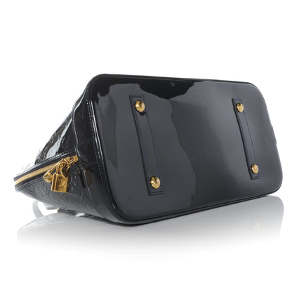 Louis Vuitton Vernis Alma GM Blue Infini 4 of 7