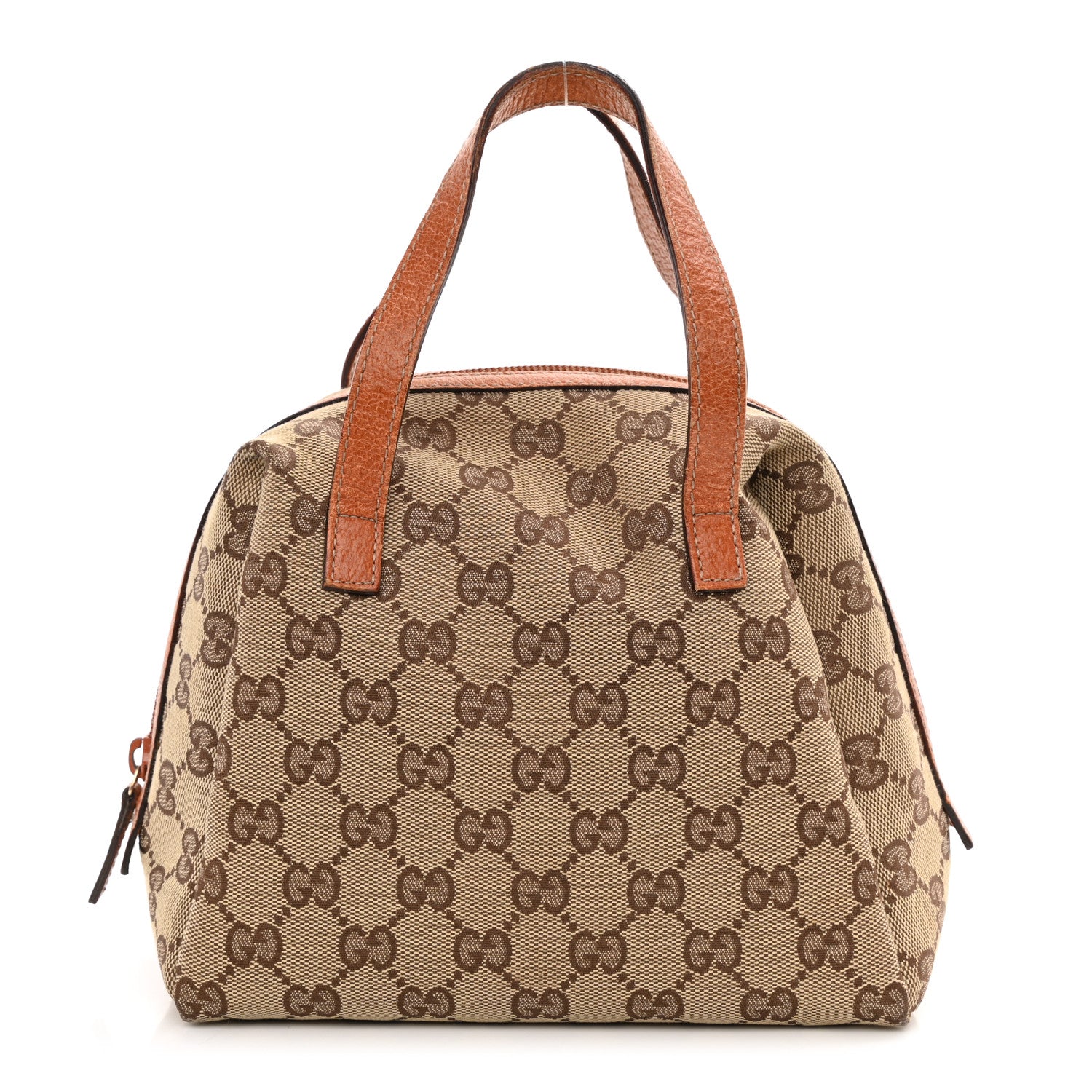 Gucci Monogram Large Balthus Cosmetic Pouch Brown 1 of 18