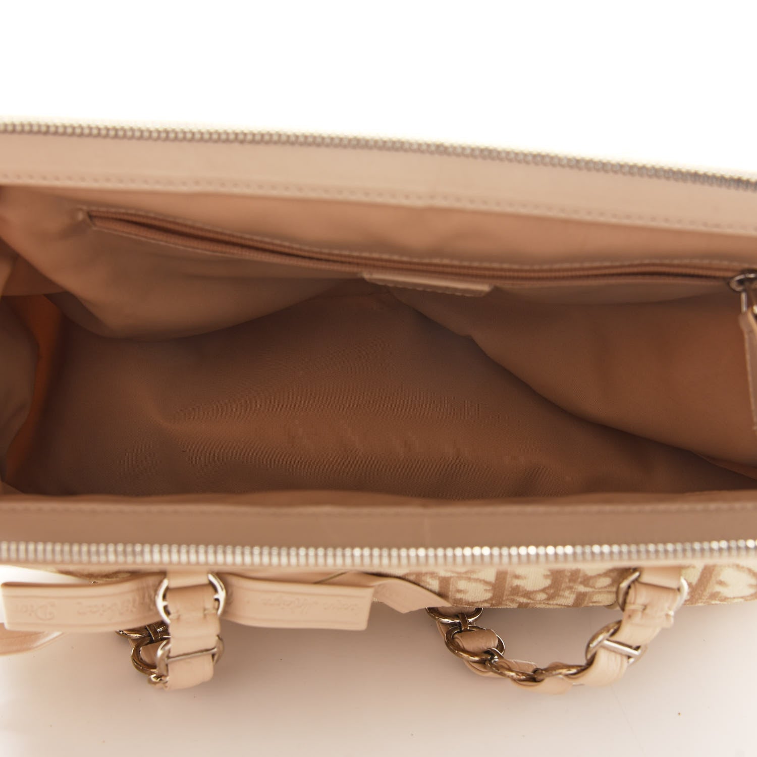 Christian Dior Monogram Romantique Shoulder Bag Beige 5 of 10