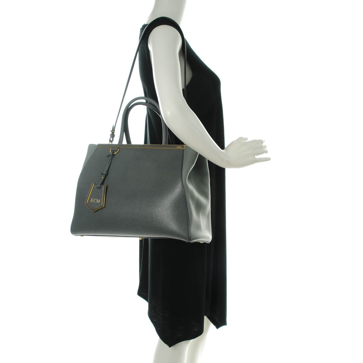 Vitello Elite Flamingo Regular 2Jours Tote Grigio Grigio Chiaro