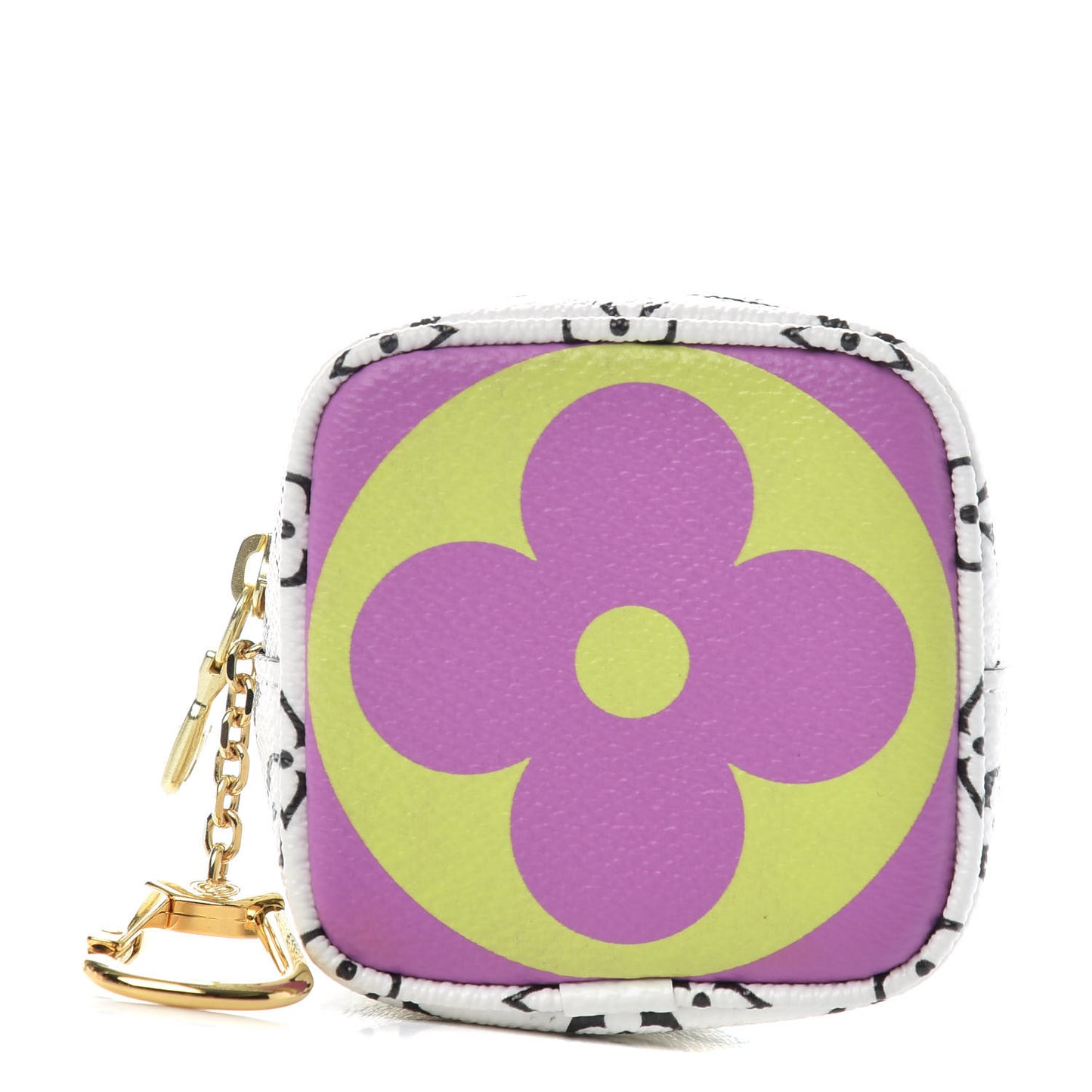 Monogram Giant Cube Coin Purse Pink