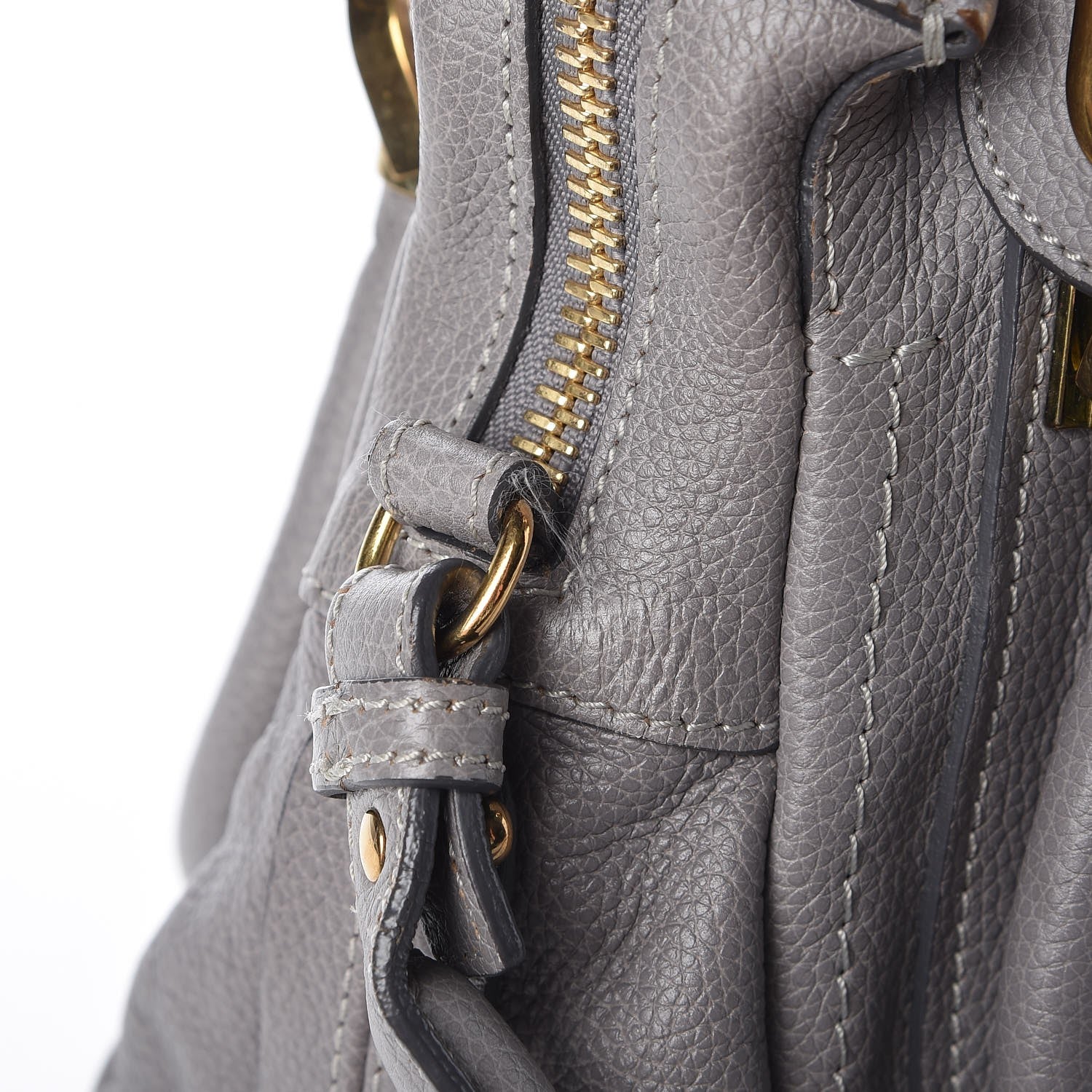 Chloe Calfskin Small Paraty Cashmere Grey 9 of 18