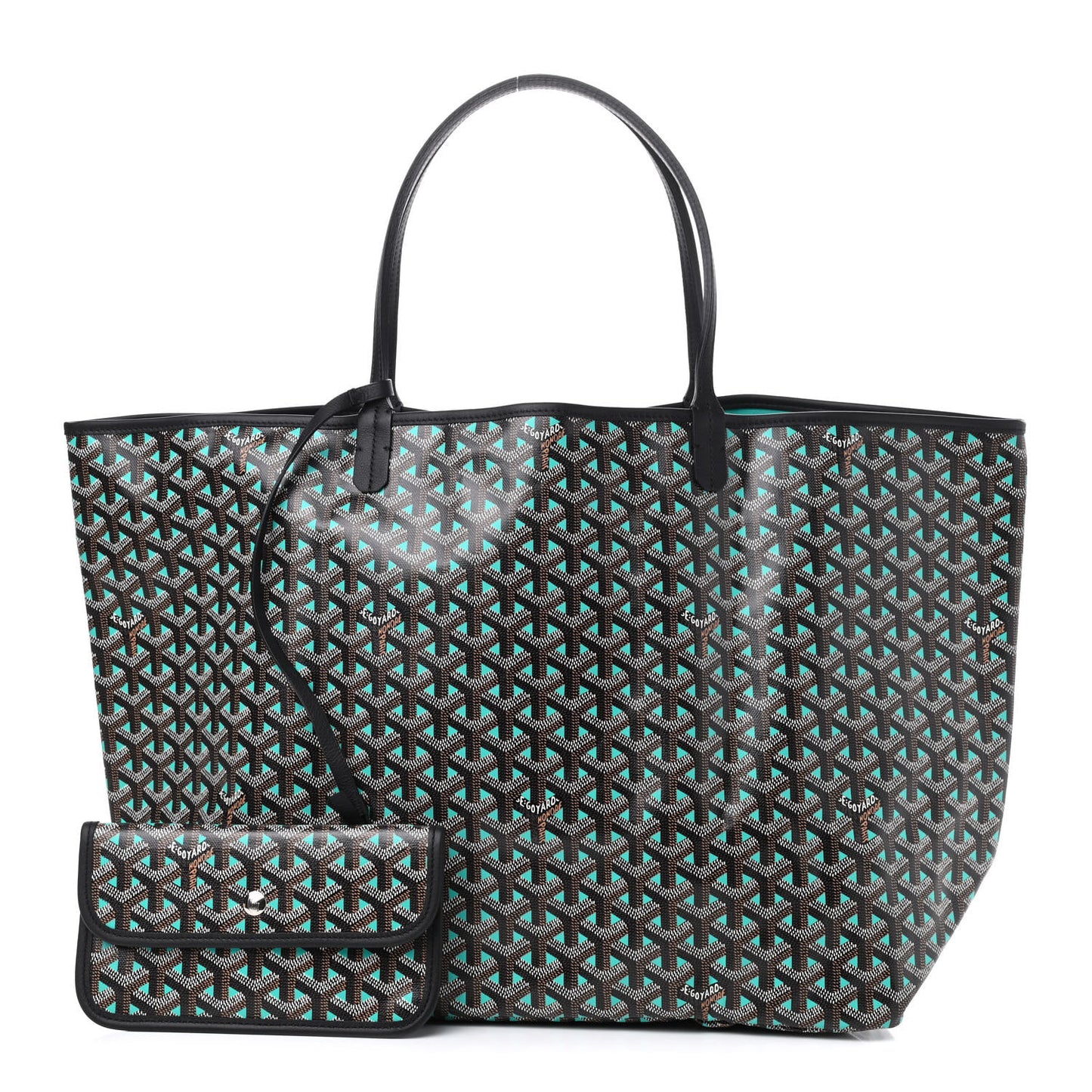 Goyardine Saint Louis Claire Voie GM Black Opaline
