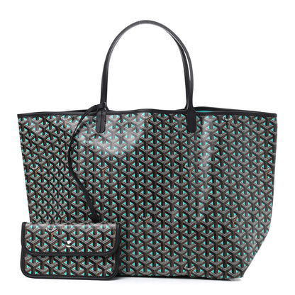 Goyard Goyardine Saint Louis Claire Voie GM Black Opaline 1 of 10