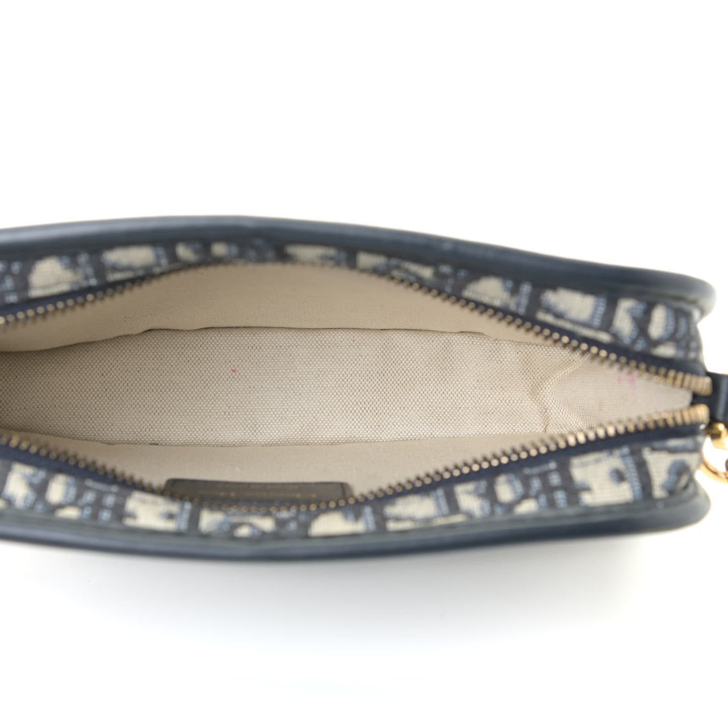 Oblique Diorquake Clutch Blue