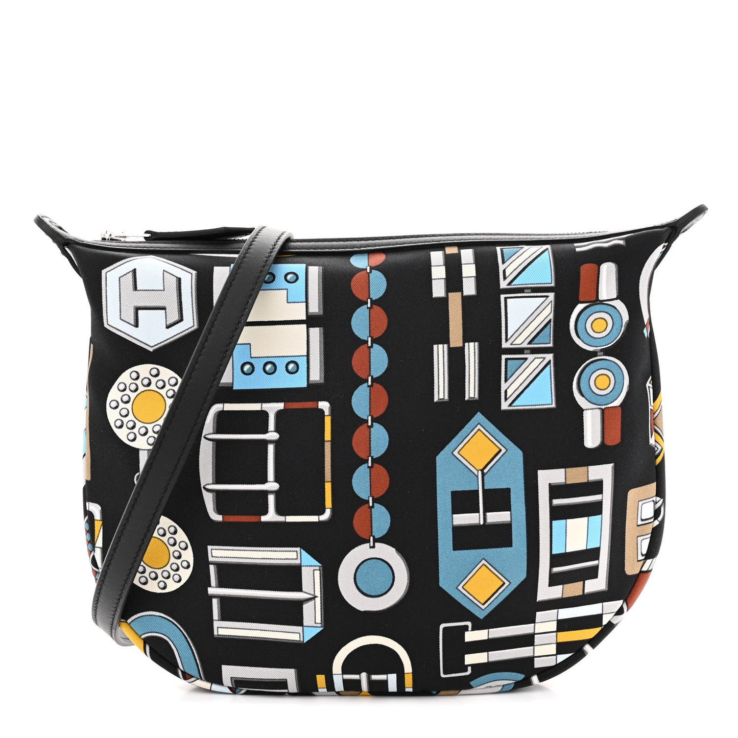Silk Sursoie To Go Pouch Bleu Marine Craie Noir