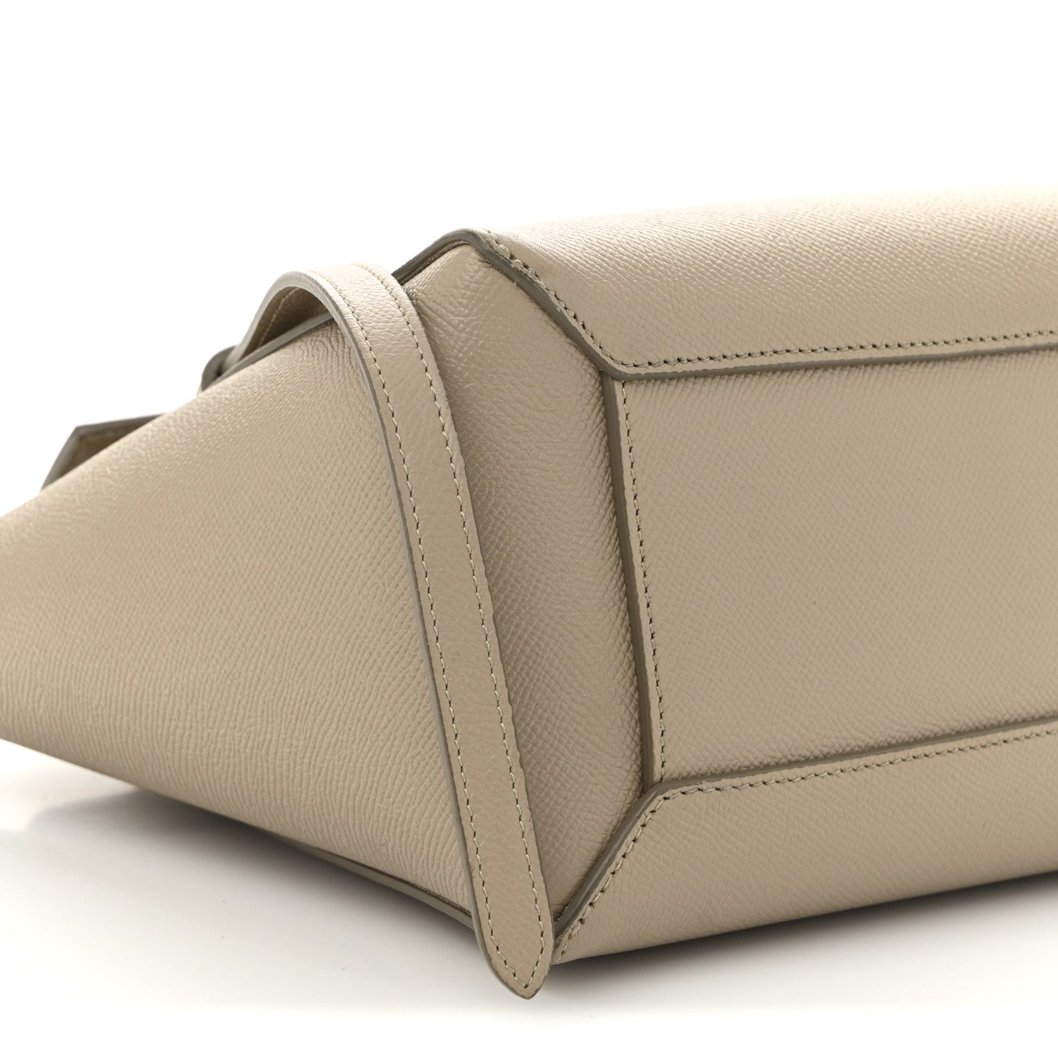 Celine Grained Calfskin Micro Belt Bag Light Taupe 10 of 14