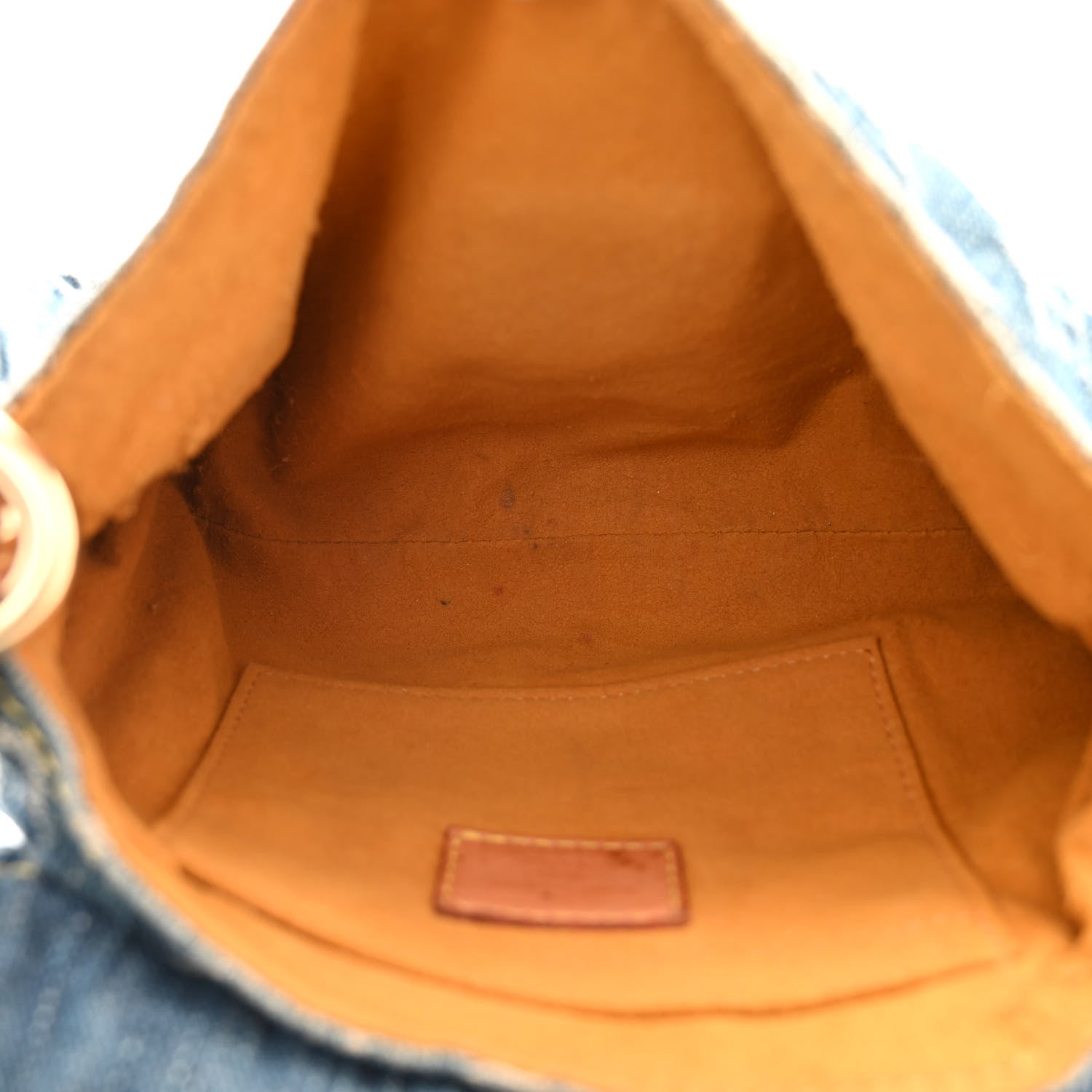 Louis Vuitton Monogram Denim Mini Pleaty Blue 5 of 12