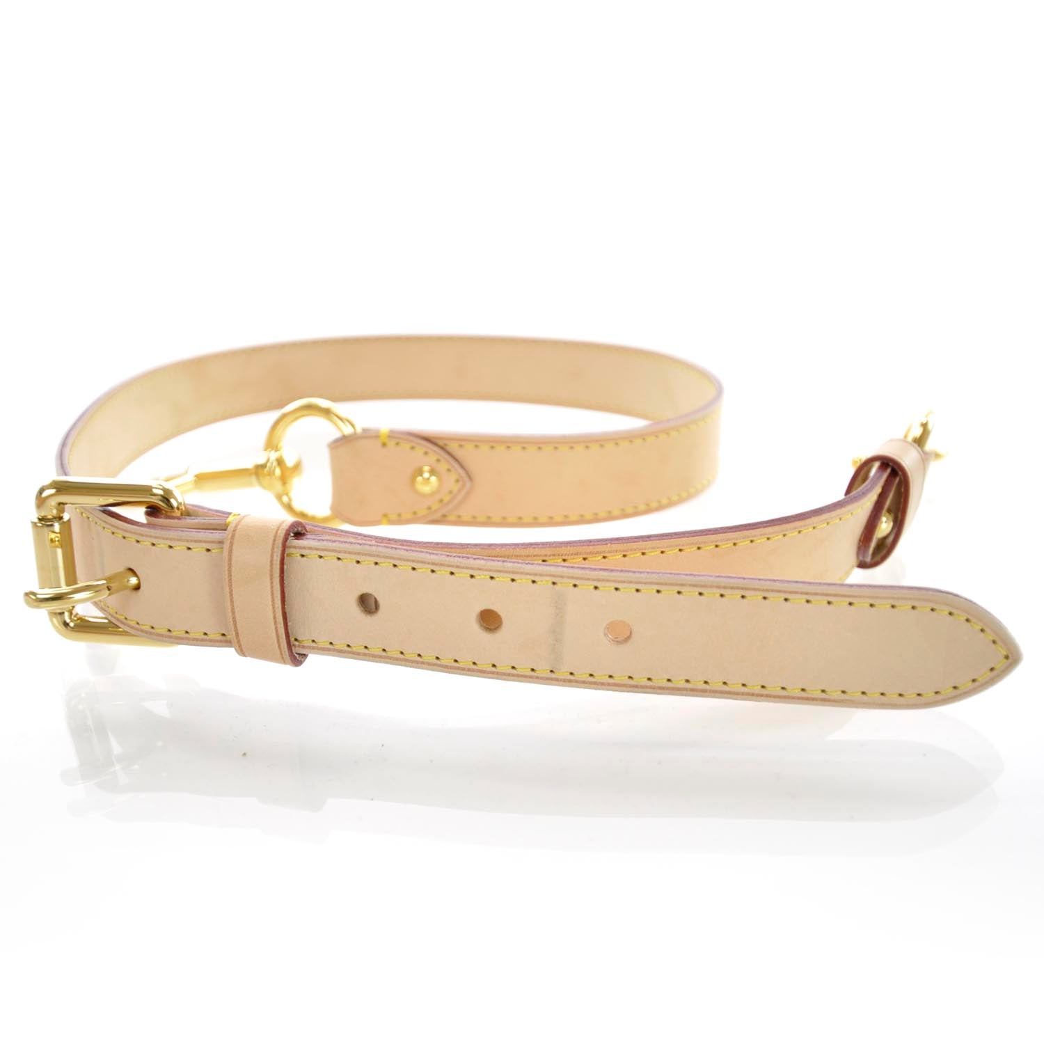 Louis Vuitton Vachetta Leather Adjustable Shoulder Strap 3 of 5