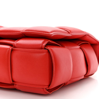 Bottega Veneta Lambskin Maxi Intreccio Padded Chain Cassette Crossbody Bag Nail Polish 10 of 10