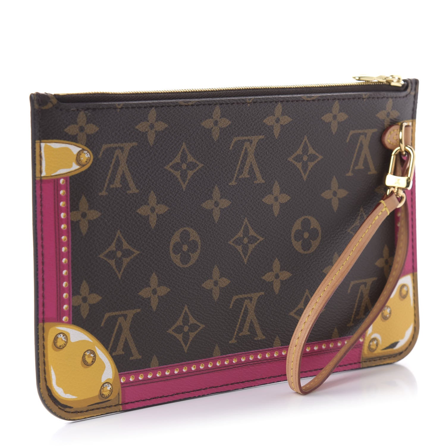 Louis Vuitton Monogram Summer Trunks MM GM Pochette 3 of 10