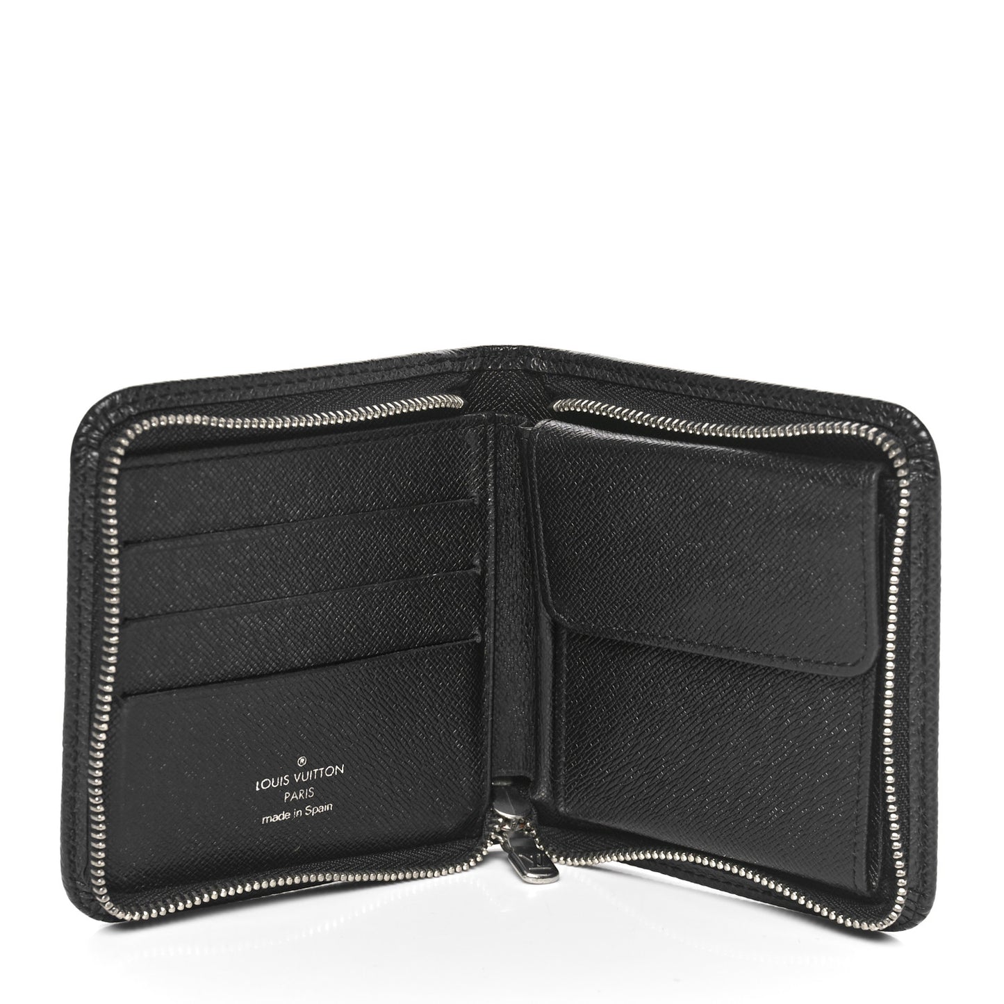 Taiga Zip Wallet Black
