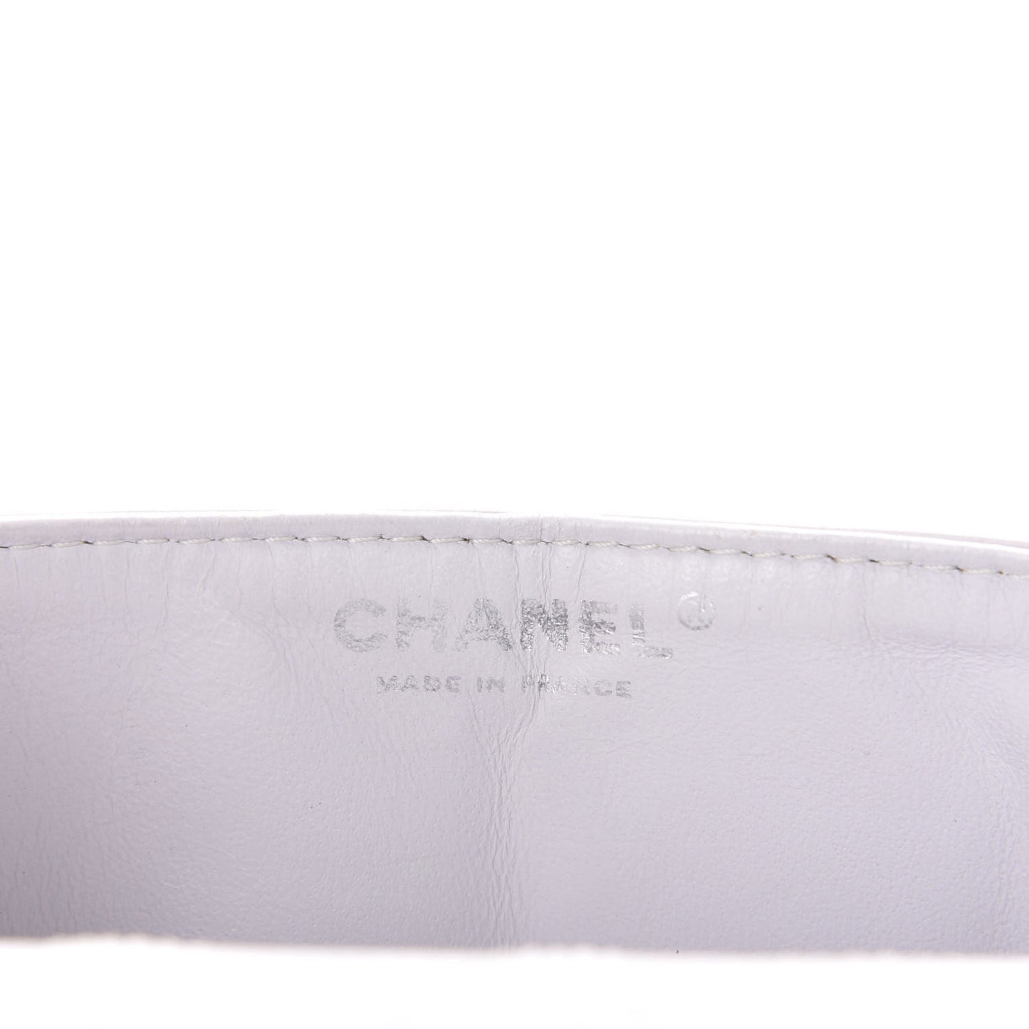 Aged Calfskin Quilted 50th Anniversary 2.55 Reissue 225 Flap White