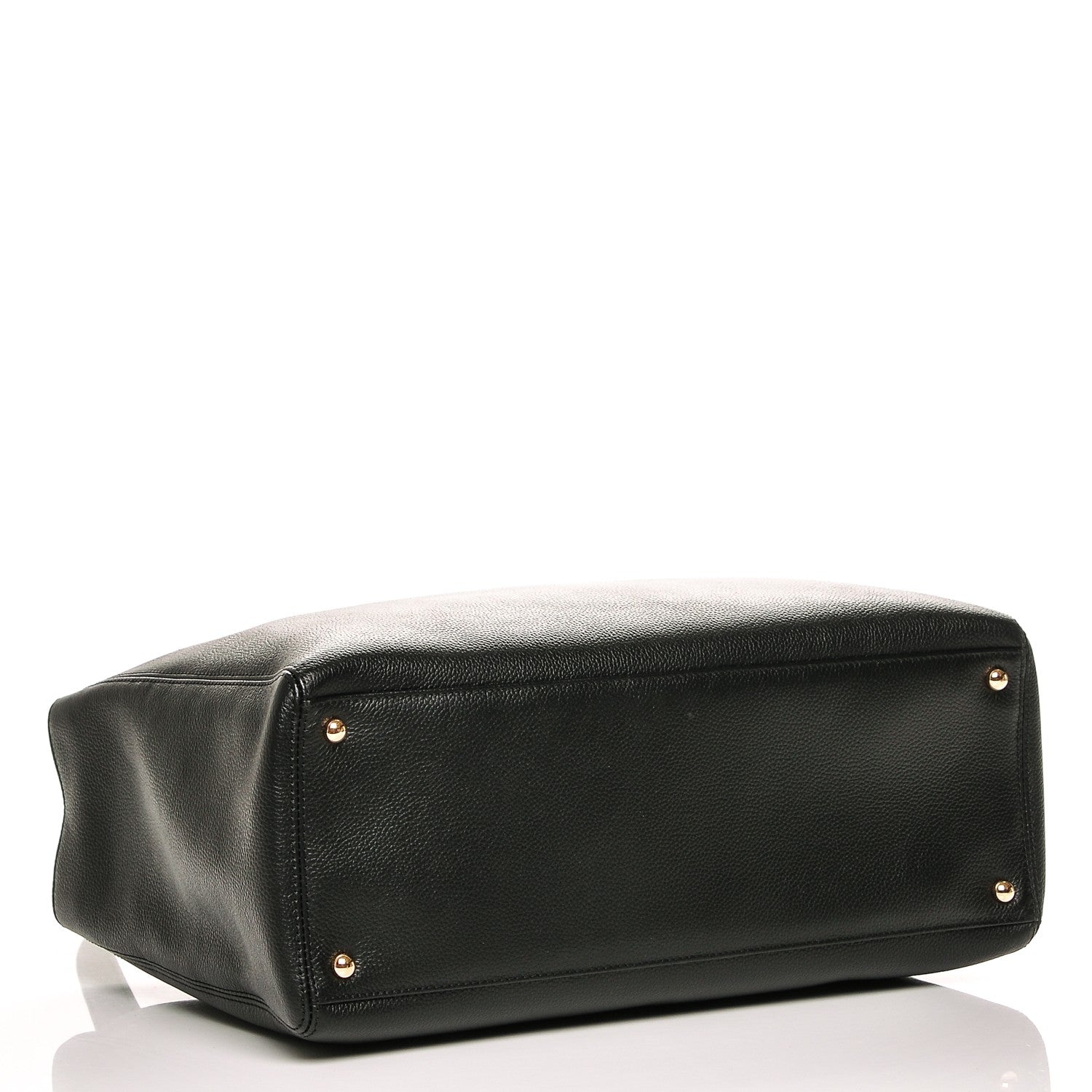 Chanel Calfskin Cerf Executive Shopper Tote Black 4 of 7