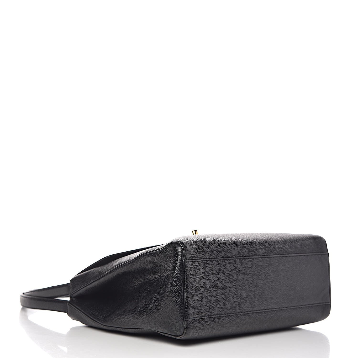 Chanel Caviar Top Handle Flap Black 4 of 12
