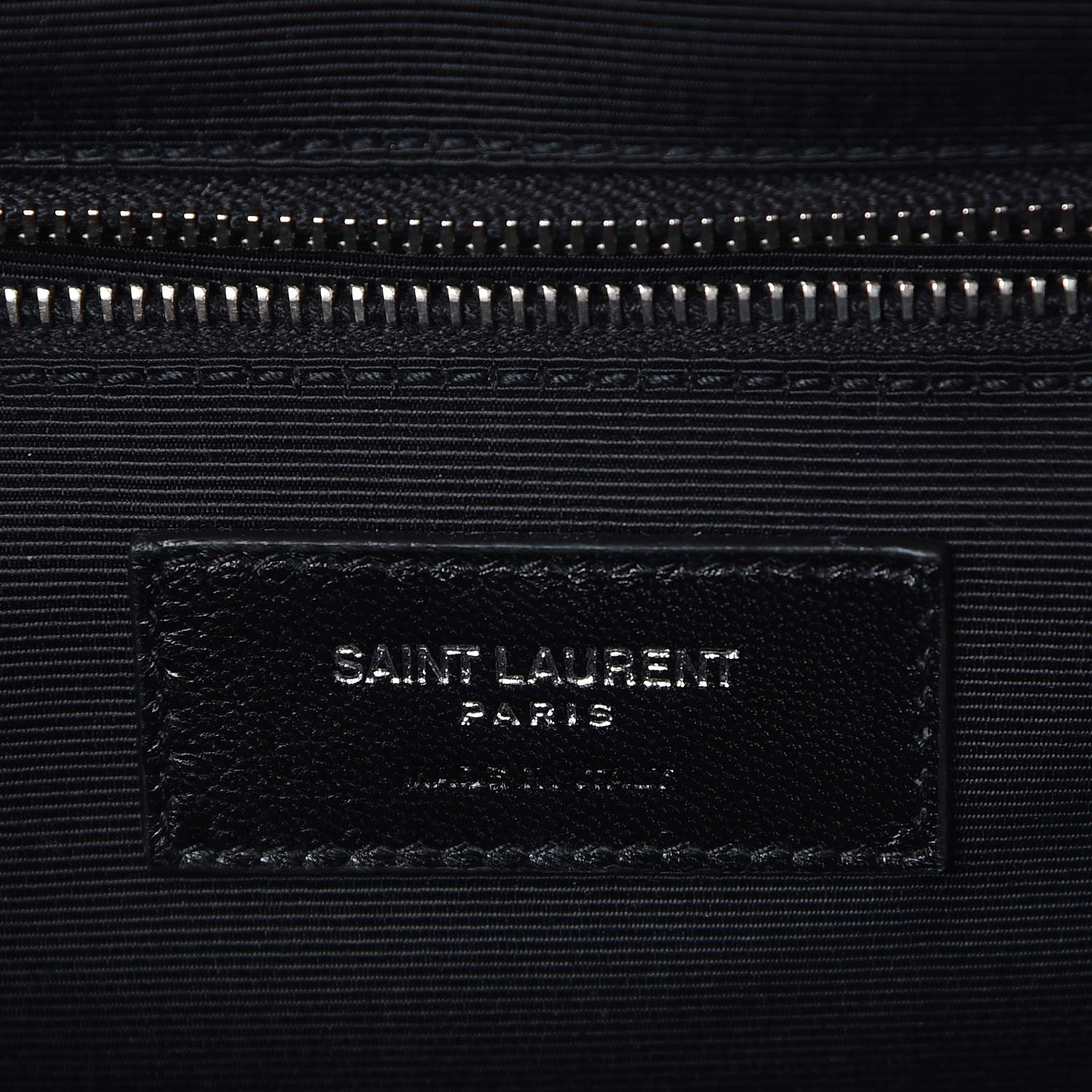 Saint Laurent Grain De Poudre Mixed Matelasse Large Triquilt Monogram Satchel Nude Powder 8 of 8
