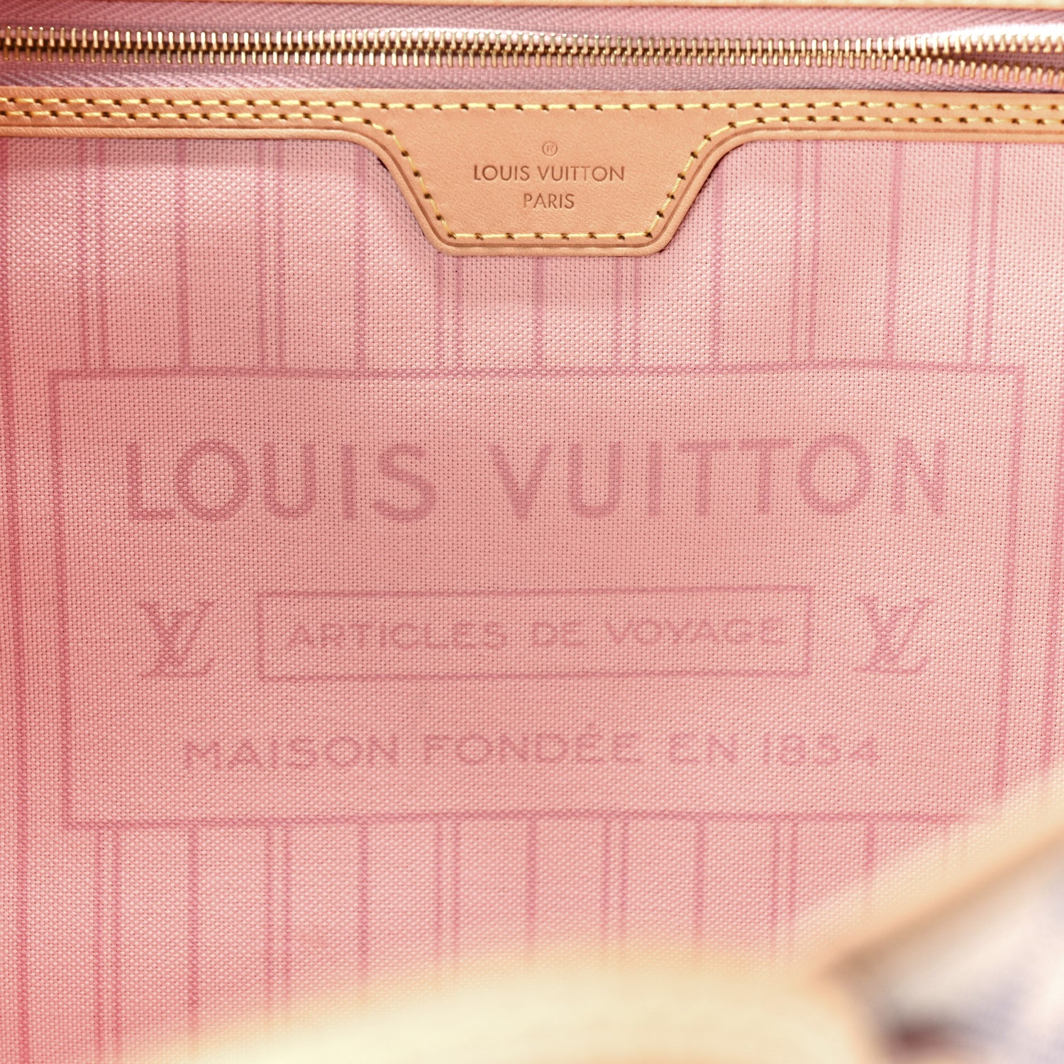 Louis Vuitton Damier Azur Neo Neverfull MM Rose Ballerine 7 of 11