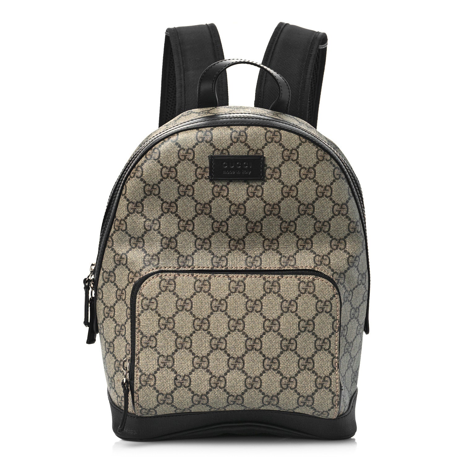 Gucci GG Supreme Monogram Small Eden Day Backpack Black 1 of 9