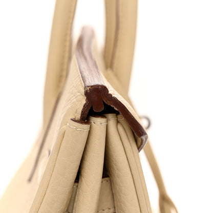 Hermes Taurillon Clemence Birkin 35 Parchemin 12 of 13