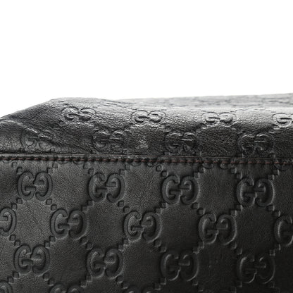 Gucci Guccissima Large Hobo Dark Brown 13 of 13
