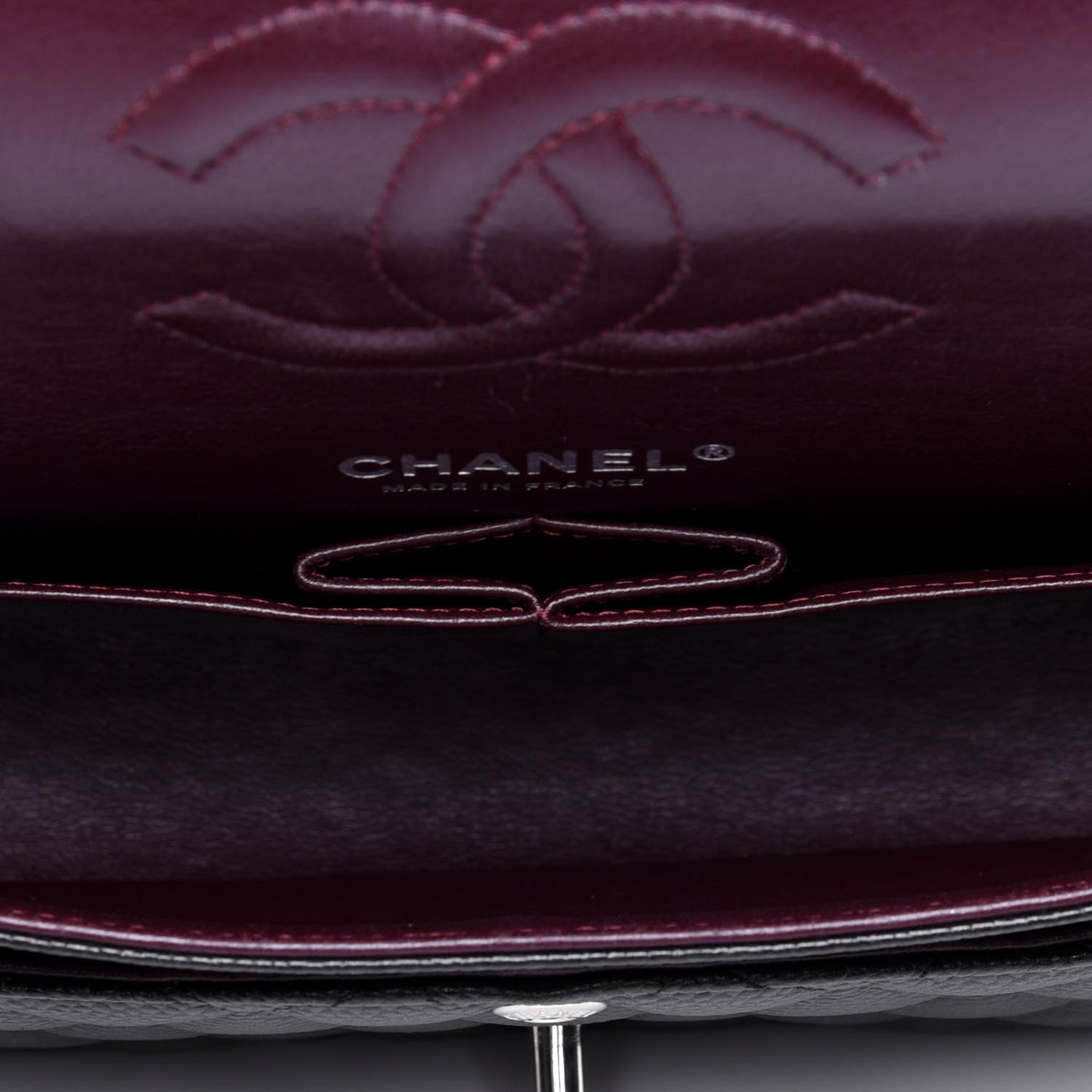Chanel Caviar Quilted Medium Double Flap Black 5 of 12