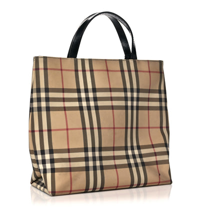 Burberry House Check Medium Tote Black 3 of 24