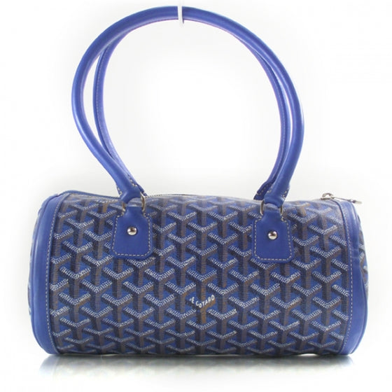 Amakios PM Bowler Tote Bag Blue