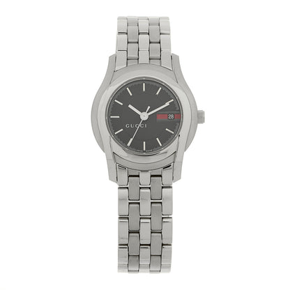 Gucci Stainless Steel 27mm 5500L Quartz Watch Black 1 of 4