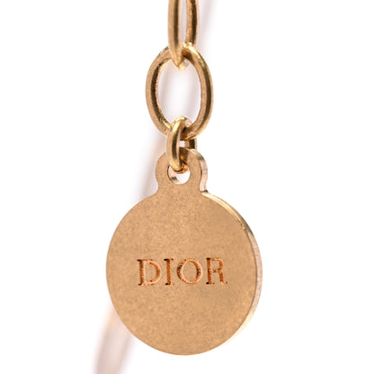 Christian Dior Metal Petit CD Choker Necklace Gold 5 of 5