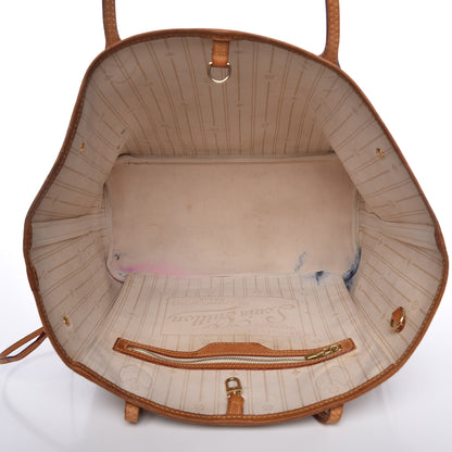 Louis Vuitton Damier Azur Neverfull MM 5 of 18