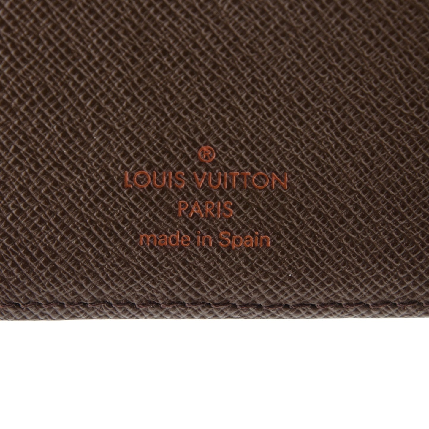 Damier Ebene Pocket Agenda Cover