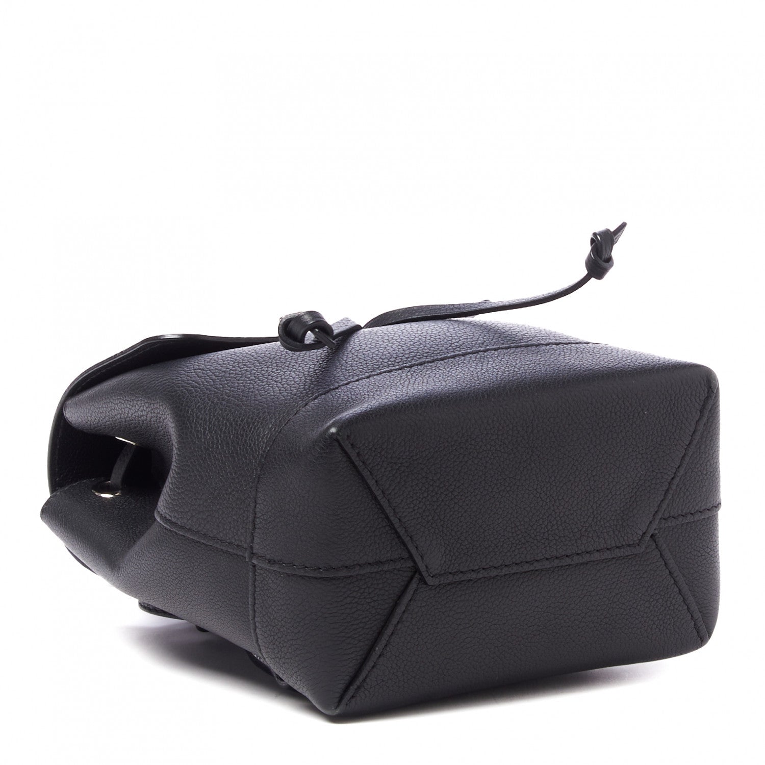 Louis Vuitton Calfskin Lockme Mini Backpack Black 4 of 8