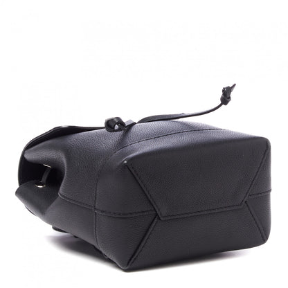 Louis Vuitton Calfskin Lockme Mini Backpack Black 4 of 8