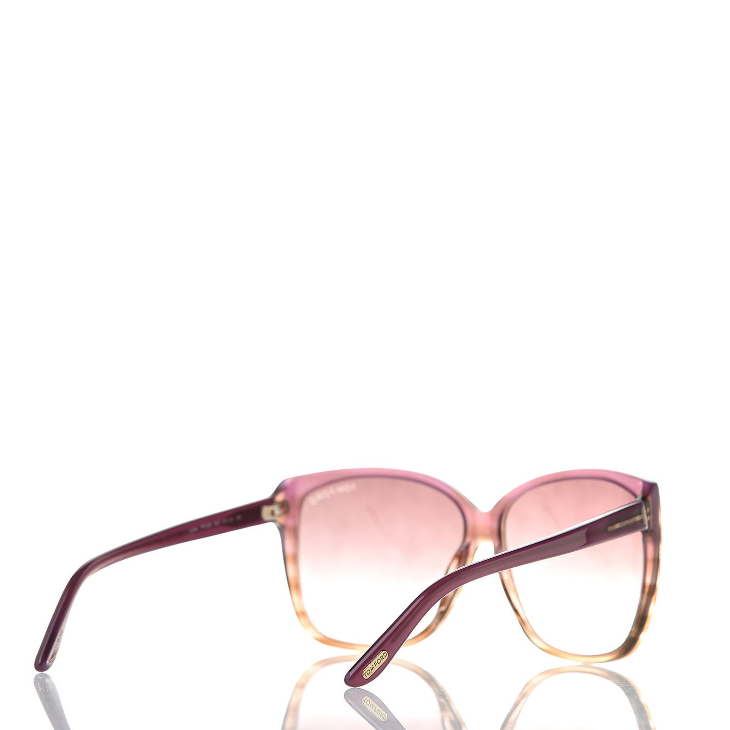 Lydia TF228 Sunglasses Purple Tortoise