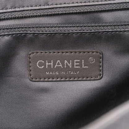 Chanel Lambskin Quilted Jumbo Coco Rain Flap Grey 5 of 26