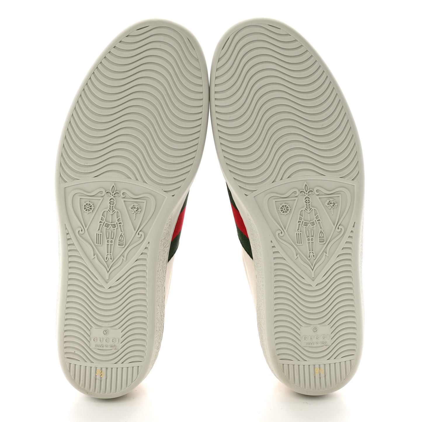 X FREYA HARTAS Calfskin Miro Soft Web Mythical Creature Embroidered Mens Ace Sneakers 9.5 New Mystic White