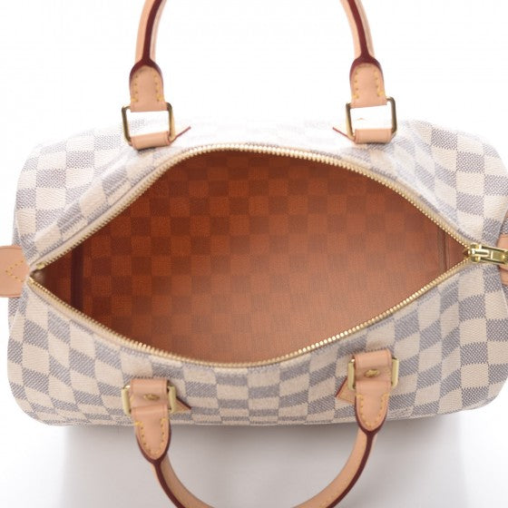 Louis Vuitton Damier Azur Speedy 30 5 of 7