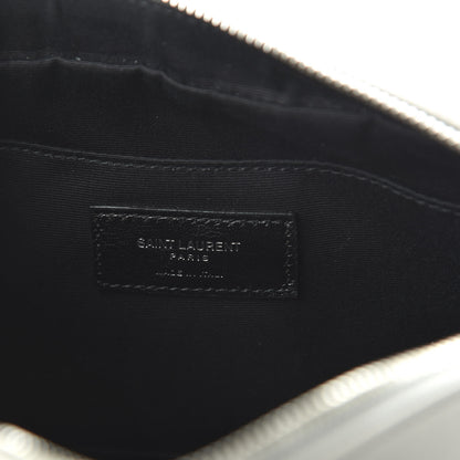 Saint Laurent Lambskin Monogram Small Lou Camera Bag 8 of 9
