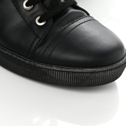 Chanel Lambskin Boots 38 Black 7 of 11