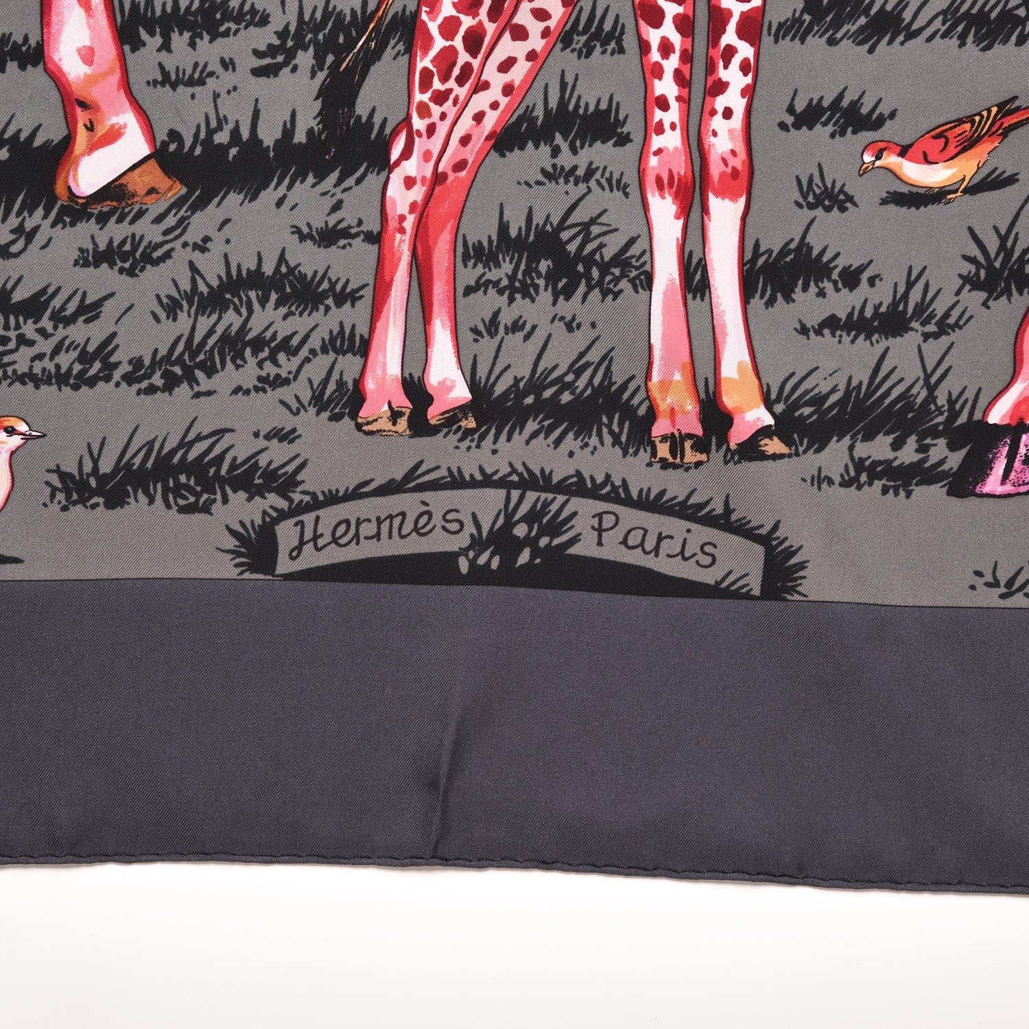 Hermes Silk Les Girafes Scarf 90 3 of 6